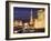 Hotels and Casinos At Night, Las Vegas, Nevada-Dennis Flaherty-Framed Photographic Print