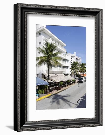 Hotels, Facade, Art Deco Hotel, Ocean Drive, Miami South Beach, Art Deco District, Florida, Usa-Axel Schmies-Framed Photographic Print