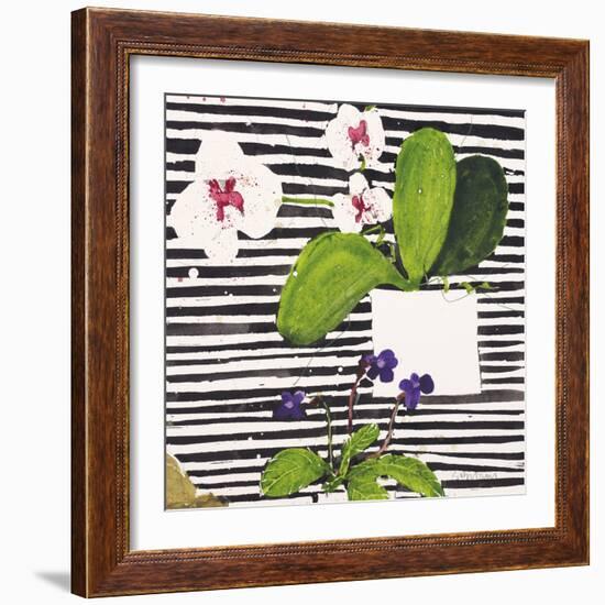 Hothouse Orchids II-Susan Brown-Framed Giclee Print