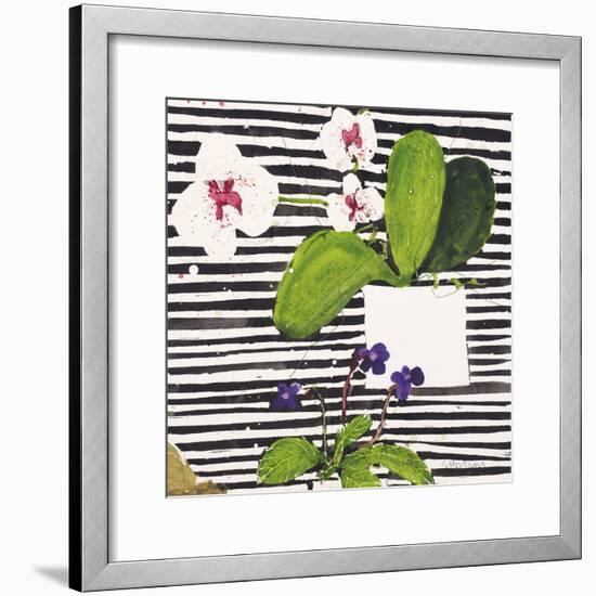 Hothouse Orchids II-Susan Brown-Framed Giclee Print