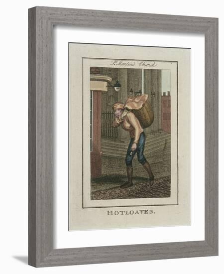 Hotloaves, Cries of London, 1804-William Marshall Craig-Framed Giclee Print