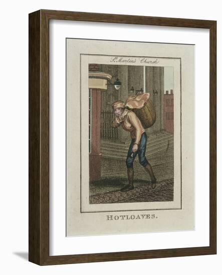 Hotloaves, Cries of London, 1804-William Marshall Craig-Framed Giclee Print