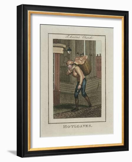 Hotloaves, Cries of London, 1804-William Marshall Craig-Framed Giclee Print