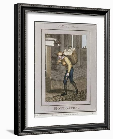 Hotloaves, Cries of London, 1804-William Marshall Craig-Framed Giclee Print