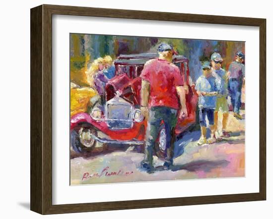 Hotrods-Richard Wallich-Framed Art Print