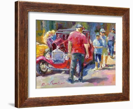 Hotrods-Richard Wallich-Framed Art Print