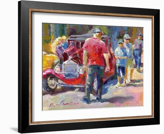 Hotrods-Richard Wallich-Framed Art Print