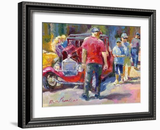 Hotrods-Richard Wallich-Framed Art Print