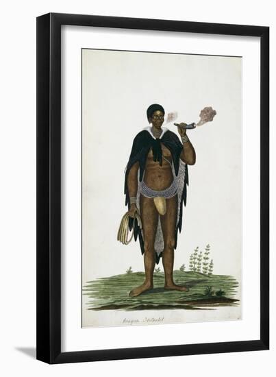 Hottentot Man, Africa-null-Framed Giclee Print