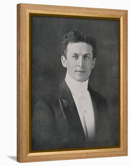 Houdini, Portrait at Age 32-Fleming-Framed Premier Image Canvas