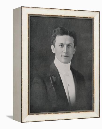 Houdini, Portrait at Age 32-Fleming-Framed Premier Image Canvas