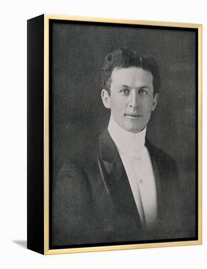 Houdini, Portrait at Age 32-Fleming-Framed Premier Image Canvas