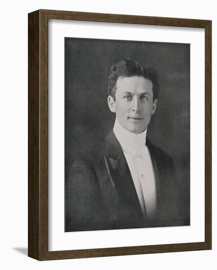 Houdini, Portrait at Age 32-Fleming-Framed Photographic Print