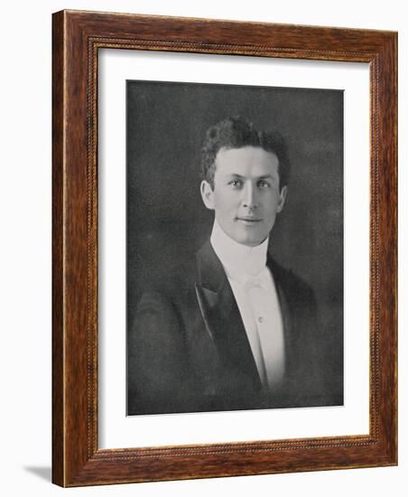 Houdini, Portrait at Age 32-Fleming-Framed Photographic Print