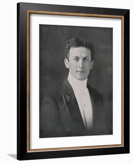 Houdini, Portrait at Age 32-Fleming-Framed Photographic Print