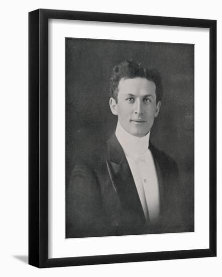 Houdini, Portrait at Age 32-Fleming-Framed Photographic Print