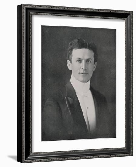 Houdini, Portrait at Age 32-Fleming-Framed Photographic Print