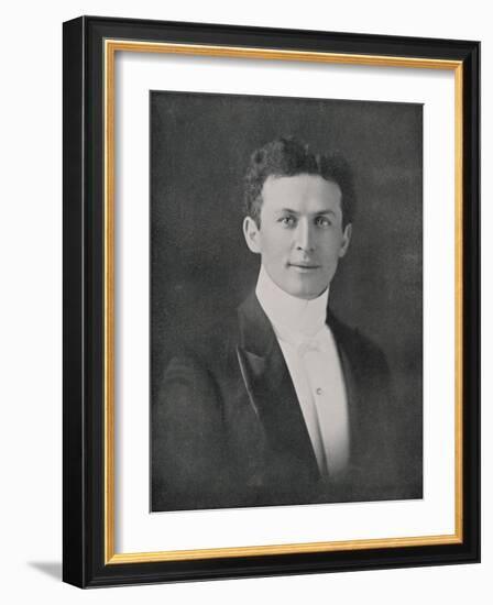 Houdini, Portrait at Age 32-Fleming-Framed Photographic Print