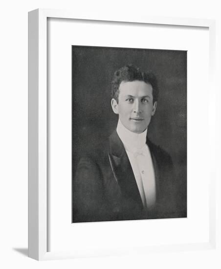 Houdini, Portrait at Age 32-Fleming-Framed Photographic Print