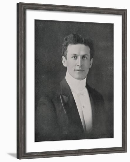 Houdini, Portrait at Age 32-Fleming-Framed Photographic Print