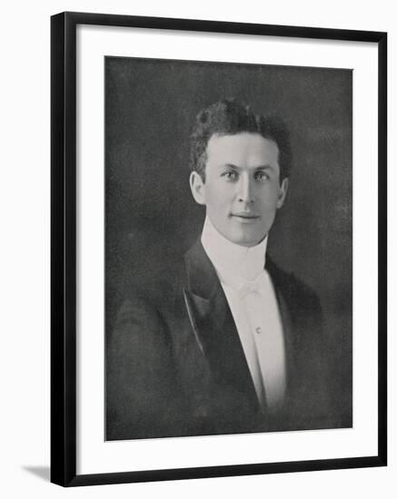 Houdini, Portrait at Age 32-Fleming-Framed Photographic Print