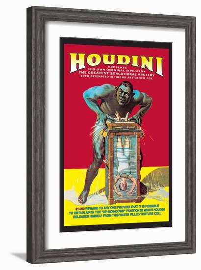 Houdini--Framed Art Print