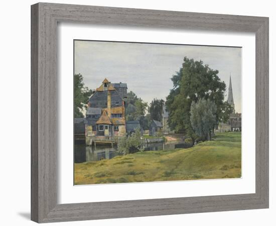 Houghton Mill, Near St Ives, Huntingdonshire, 1889-William Fraser Garden-Framed Giclee Print