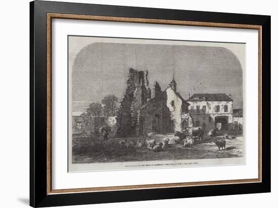 Hougoumont, on the Field of Waterloo-Samuel Read-Framed Giclee Print