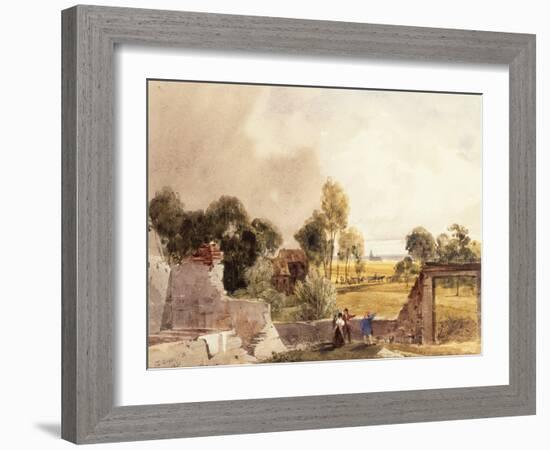 Hougoumont, Waterloo, 1830-Thomas Shotter Boys-Framed Giclee Print