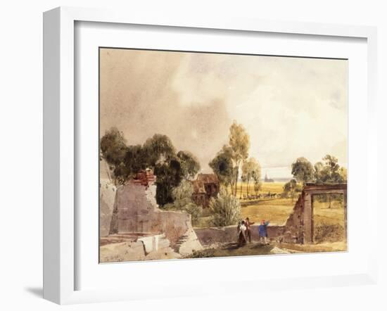 Hougoumont, Waterloo, 1830-Thomas Shotter Boys-Framed Giclee Print