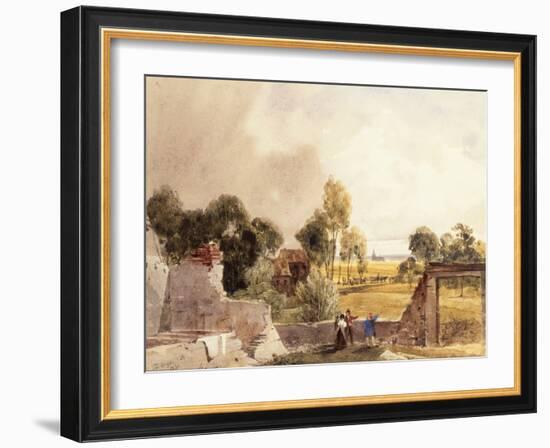 Hougoumont, Waterloo, 1830-Thomas Shotter Boys-Framed Giclee Print