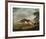 Hound Coursing a Stag-George Stubbs-Framed Premium Giclee Print