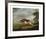 Hound Coursing a Stag-George Stubbs-Framed Premium Giclee Print