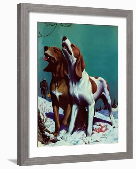 "Hound Dog,"December 9, 1939-Jack Murray-Framed Giclee Print