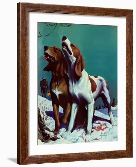 "Hound Dog,"December 9, 1939-Jack Murray-Framed Giclee Print