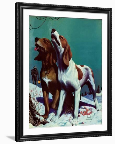 "Hound Dog,"December 9, 1939-Jack Murray-Framed Giclee Print