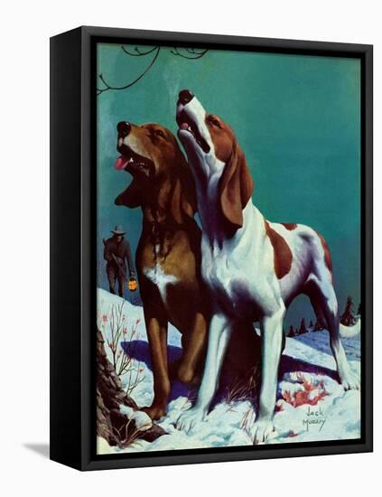 "Hound Dog,"December 9, 1939-Jack Murray-Framed Premier Image Canvas