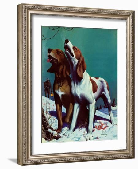 "Hound Dog,"December 9, 1939-Jack Murray-Framed Giclee Print