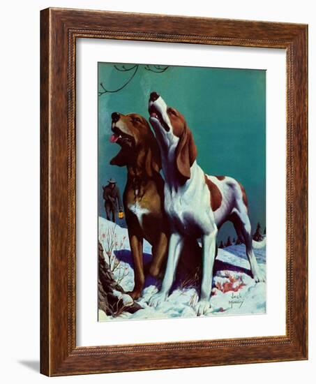 "Hound Dog,"December 9, 1939-Jack Murray-Framed Giclee Print