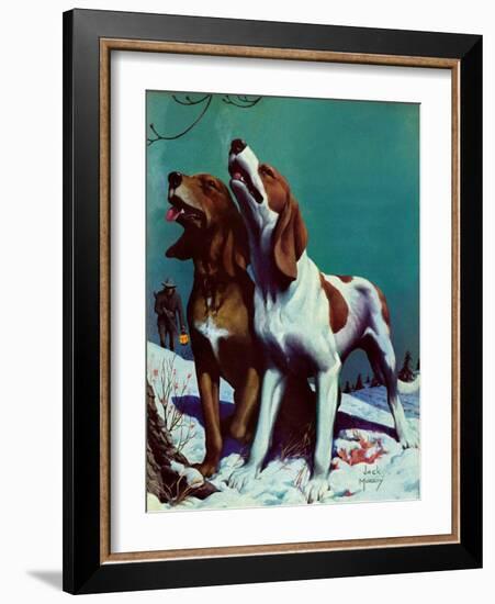 "Hound Dog,"December 9, 1939-Jack Murray-Framed Giclee Print