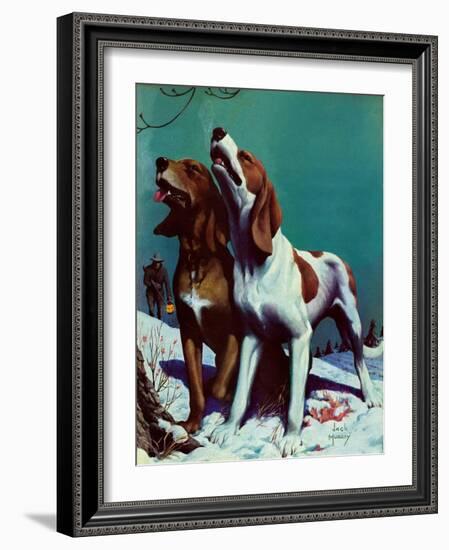 "Hound Dog,"December 9, 1939-Jack Murray-Framed Giclee Print