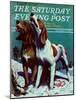 "Hound Dog," Saturday Evening Post Cover, December 9, 1939-Jack Murray-Mounted Giclee Print