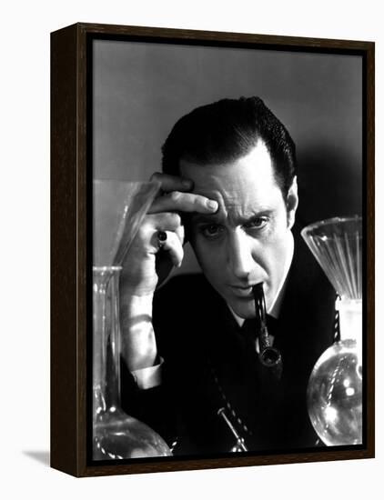 Hound of the Baskervilles, Basil Rathbone, 1939-null-Framed Stretched Canvas