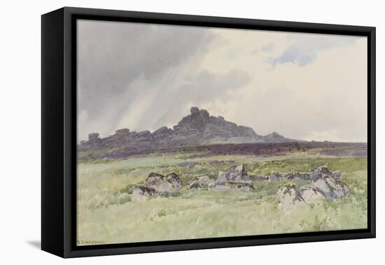Hound Tor , C.1895-96-Frederick John Widgery-Framed Premier Image Canvas