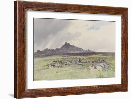 Hound Tor , C.1895-96-Frederick John Widgery-Framed Giclee Print