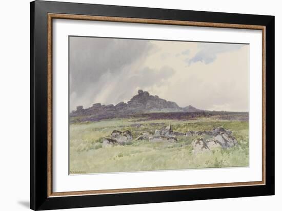 Hound Tor , C.1895-96-Frederick John Widgery-Framed Giclee Print