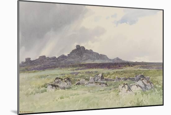 Hound Tor , C.1895-96-Frederick John Widgery-Mounted Giclee Print