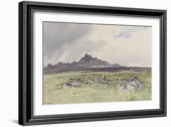 Hound Tor , C.1895-96-Frederick John Widgery-Framed Giclee Print