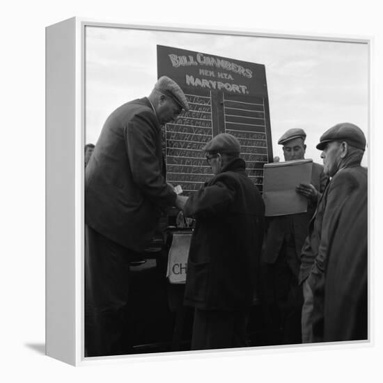 Hound Trailing, One of Cumbrias Oldest and Most Popular Sports, Keswick, 2nd July 1962-Michael Walters-Framed Stretched Canvas