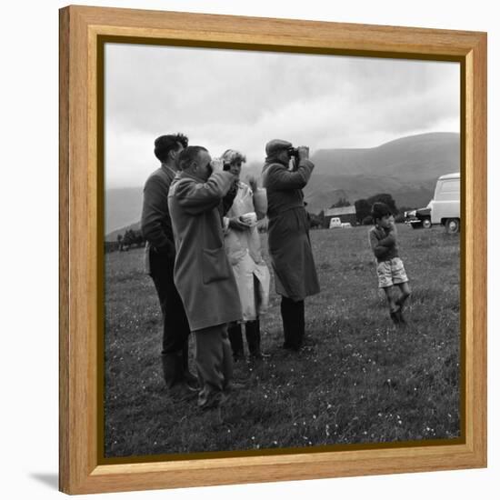 Hound Trailing, One of Cumbrias Oldest and Most Popular Sports, Keswick, 2nd July 1962-Michael Walters-Framed Premier Image Canvas